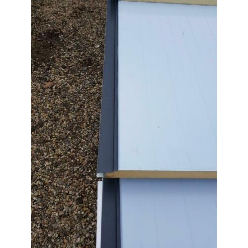 Nieuwe sandwich panelen circa 60 m2