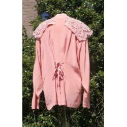 super leuke,aparte ja 80 blouse/Jasje, mt. XL ,berbel design