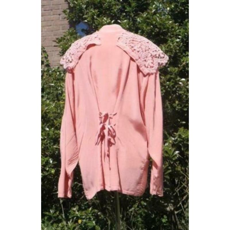 super leuke,aparte ja 80 blouse/Jasje, mt. XL ,berbel design