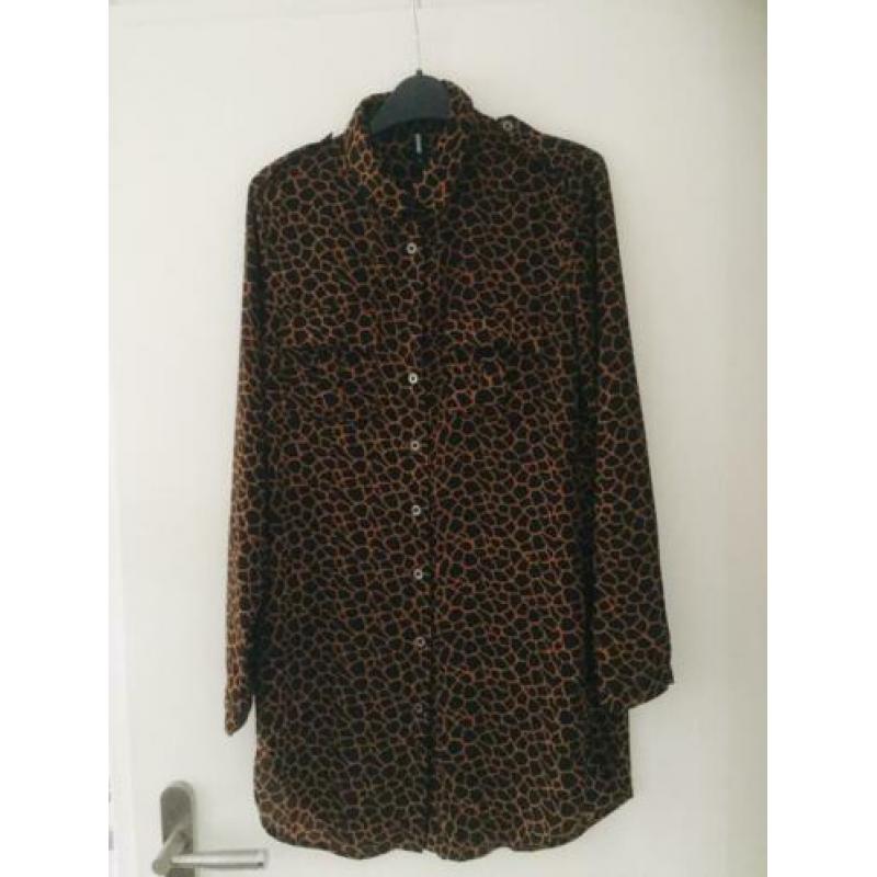 Nieuwe zwarte dames blouse/tuniek van Shoeby