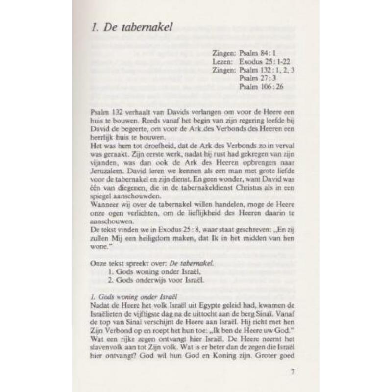 Ds.C.Harinck - DE TABERNAKEL