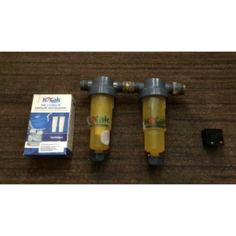 NoCalc waterontharder met sensor en navul patroon