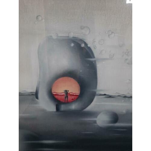 uniek schilderij. speciaal voor ons geschilderd