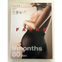 Falke nine months legging 80 denier. Niet gedragen.