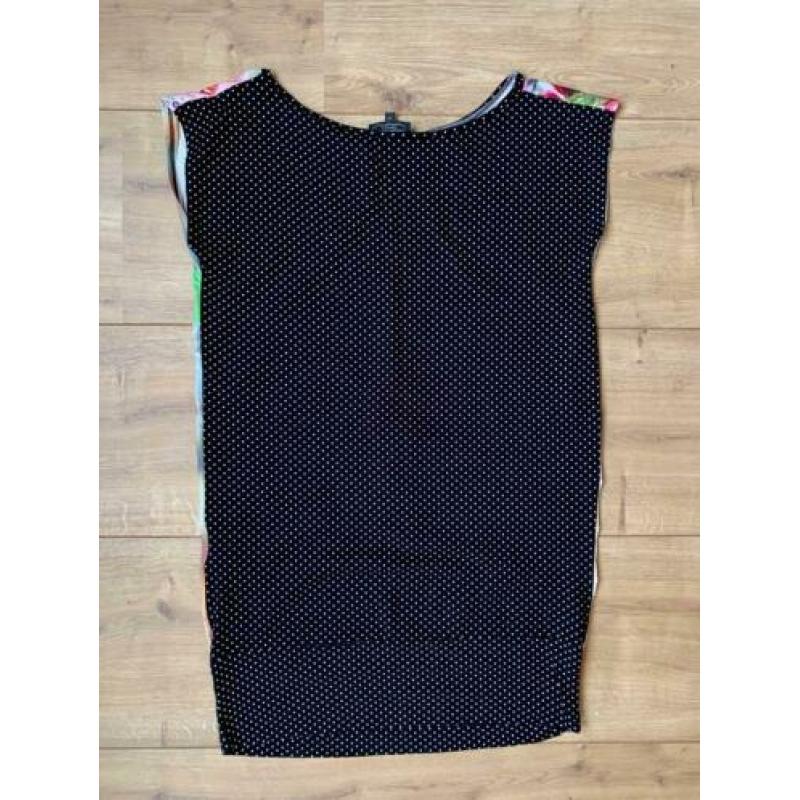Z.g.a.n. Kleurrijk, lang shirt / top van Geisha, maat M / 38
