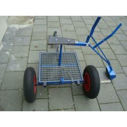 Graver graafmachine kraan dreglijn aanhanger - ZGAN