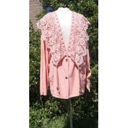 super leuke,aparte ja 80 blouse/Jasje, mt. XL ,berbel design