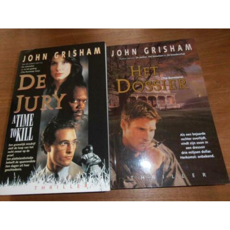 12 prachtige boeken van john grisham