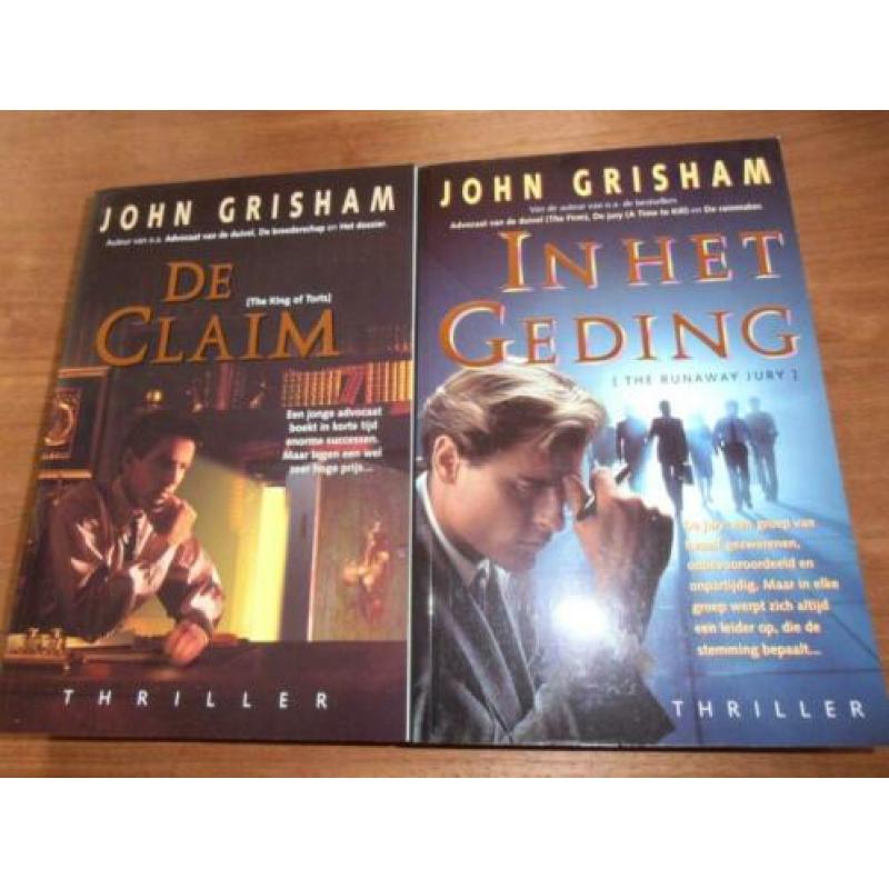 12 prachtige boeken van john grisham