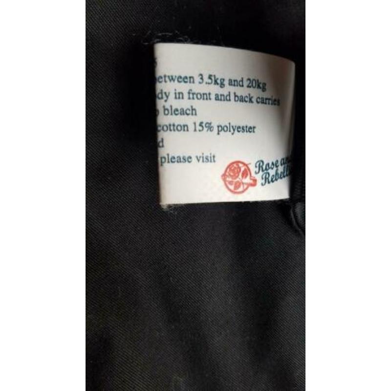 Rose and Rebellion draagzak preschool 3.5 - 20kg