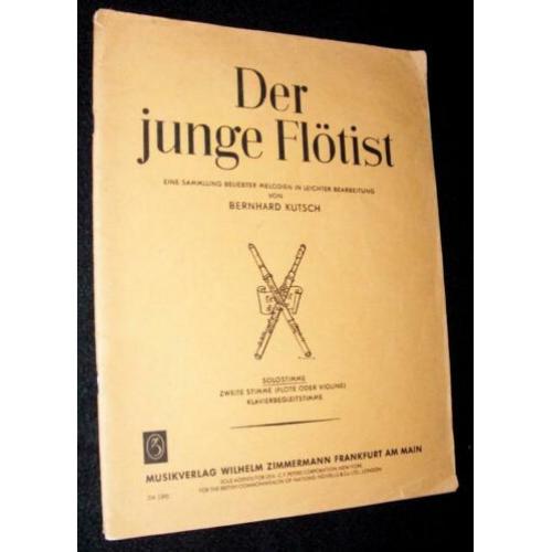 Der Junge Flotist - Eine Sammlung Beliebter Melodien In Leic