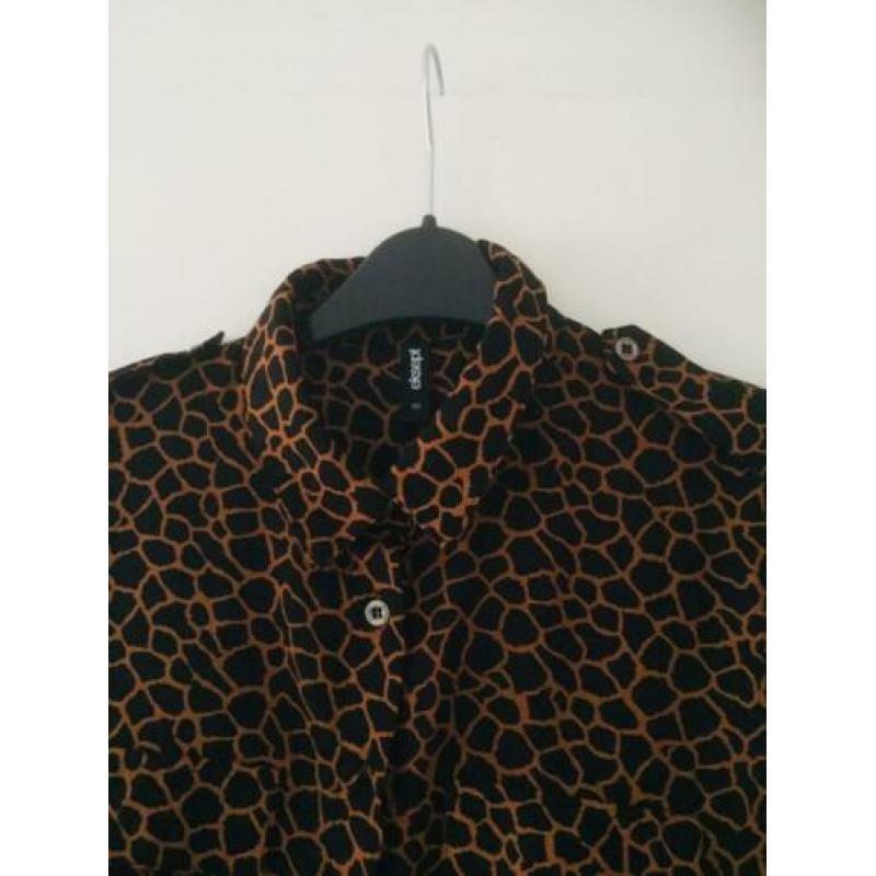 Nieuwe zwarte dames blouse/tuniek van Shoeby