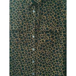Nieuwe zwarte dames blouse/tuniek van Shoeby