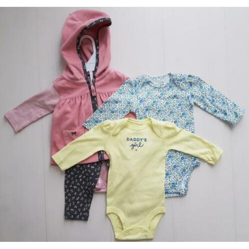 Carter's set gloednieuw 62 t/m 74