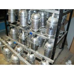 32 kw par 64 lichtset + meatwagon te koop