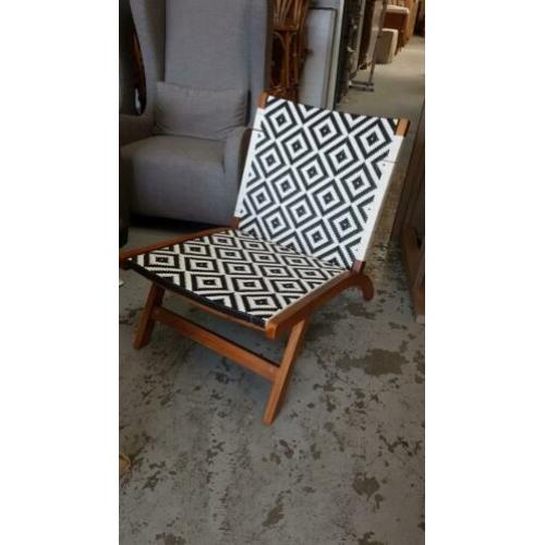 Nieuwe hardhouten fauteuil voor binnen of buiten