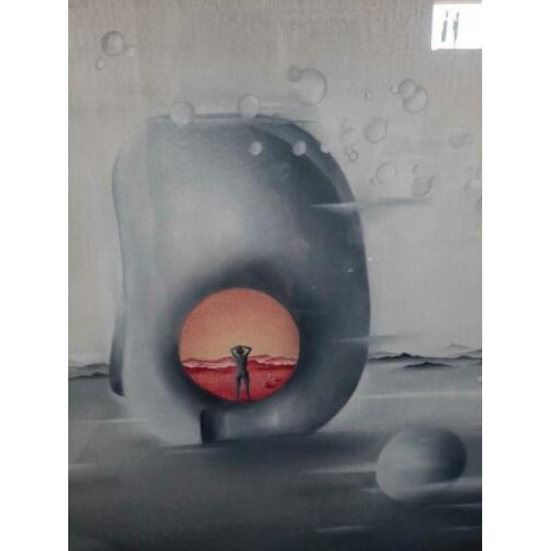 uniek schilderij. speciaal voor ons geschilderd