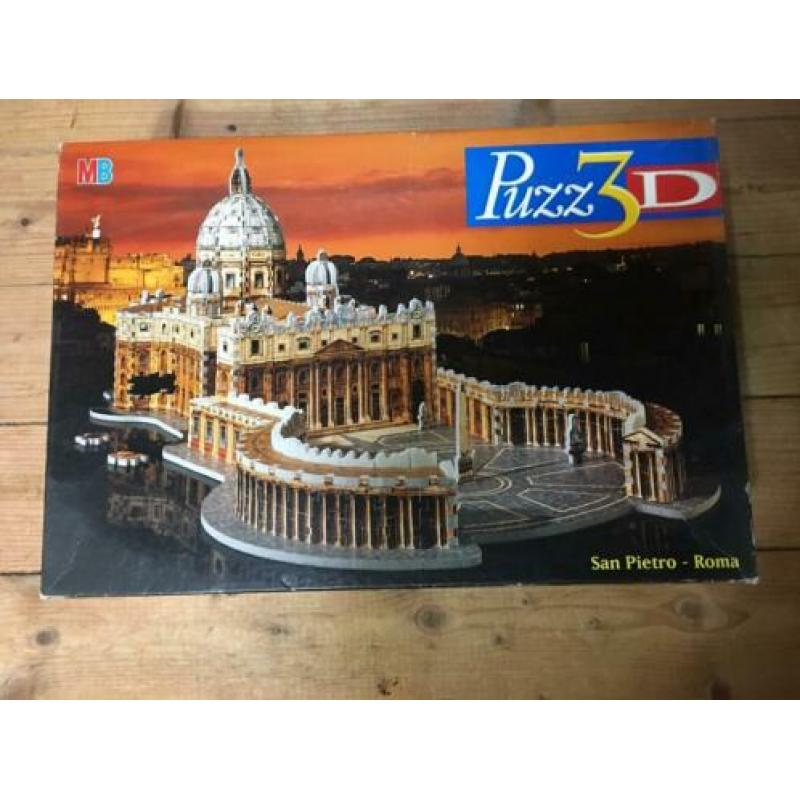 9 Puzzels in 5 dozen inclusief 3 D puzzel