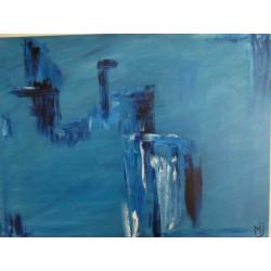 Olieverschilderij 60/80 cm