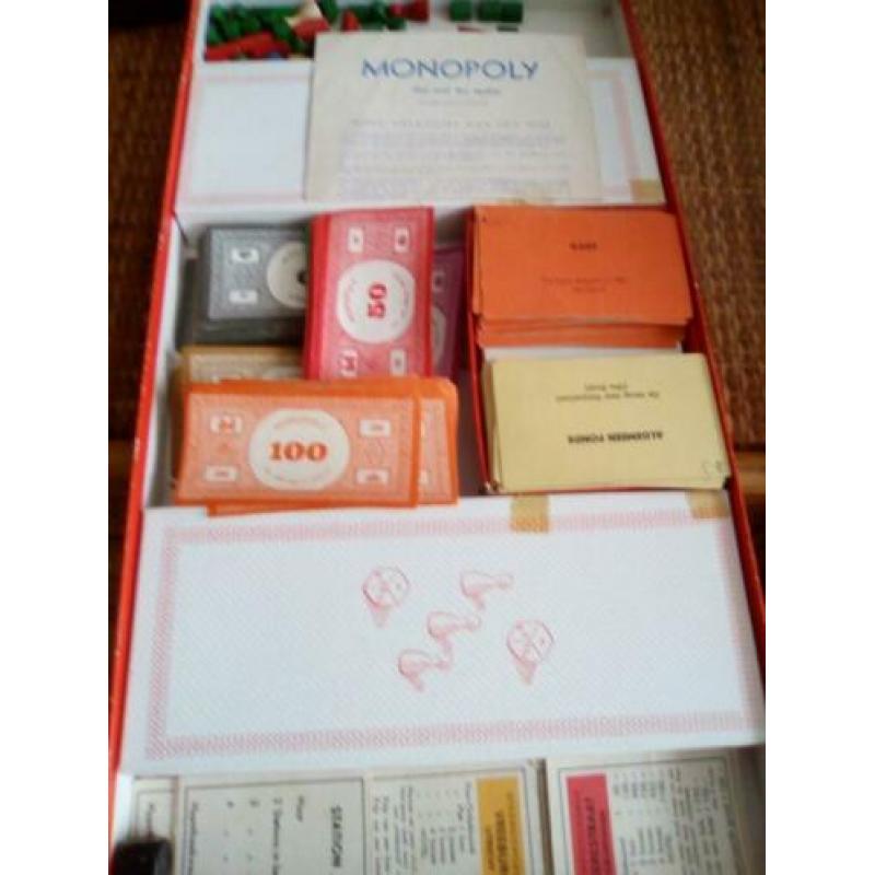 Te Koop Oud Monopoly spel