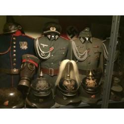 Duitse parada pluim pickelhaube wo1 ww1 Origineel