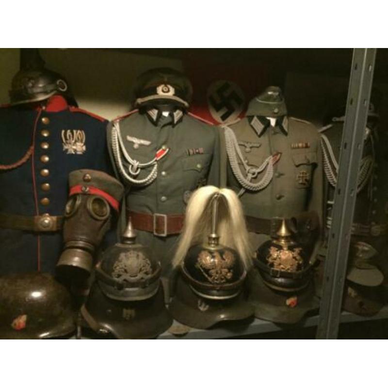 Duitse parada pluim pickelhaube wo1 ww1 Origineel