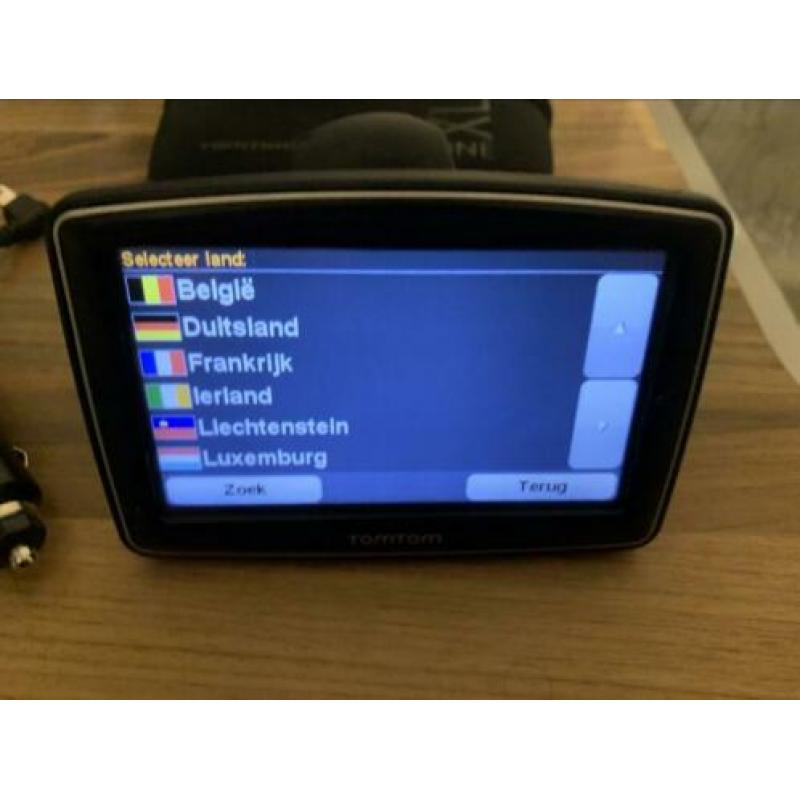 TomTom XL nieuwste west Europa kaart