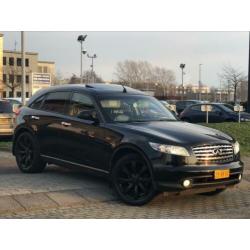 Black SUV Infiniti FX 45 V8 Lpg G3 20” Leer Bi-Xenon TV Bose