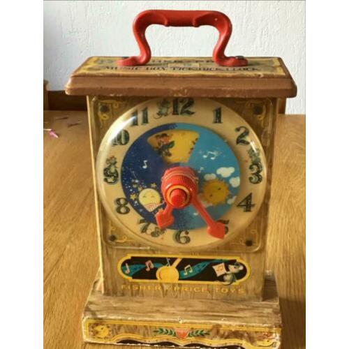 Fisher price musicbox ticktock clock