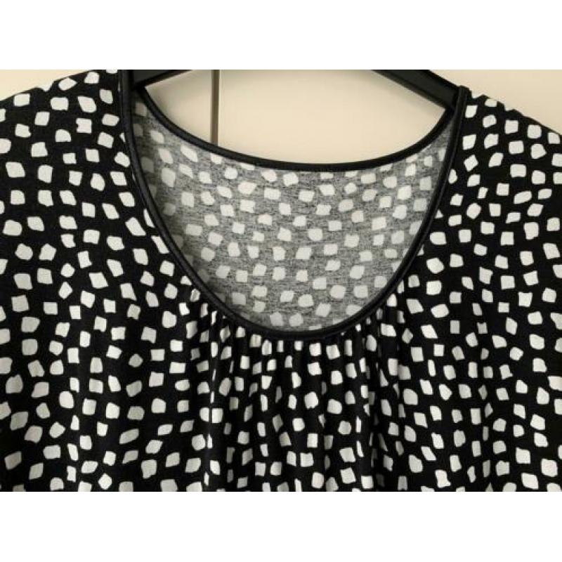 GODSKE shirt zwart/wit maat 50 z.g.a.n.