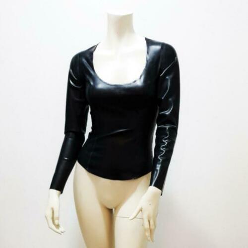 Latex top zwart sexy kinky trendy slank NIEUW mt. XL: 48,-