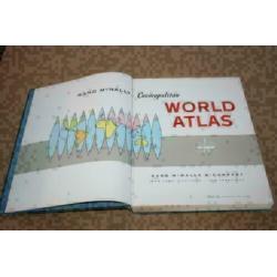 Rand McNally Cosmopolitan World Atlas - 1958 !!