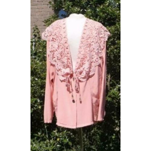 super leuke,aparte ja 80 blouse/Jasje, mt. XL ,berbel design