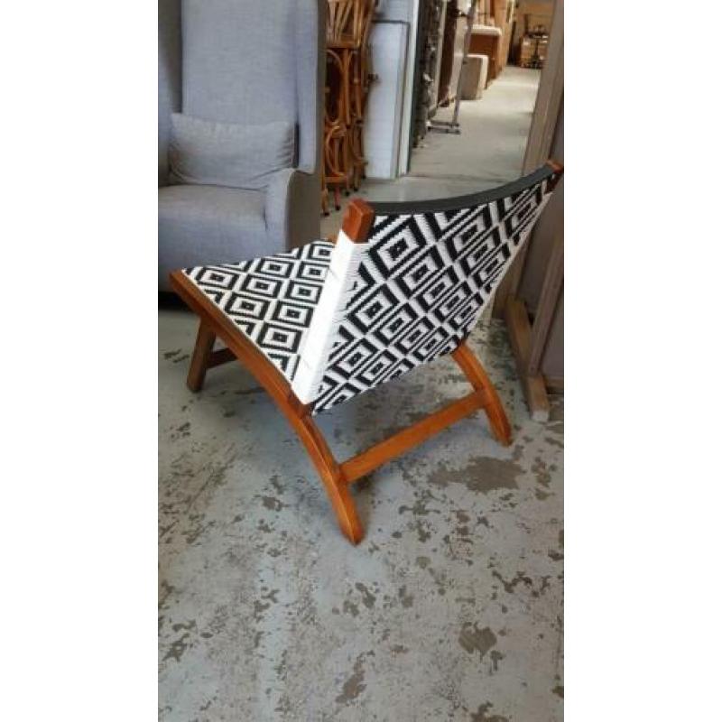 Nieuwe hardhouten fauteuil voor binnen of buiten