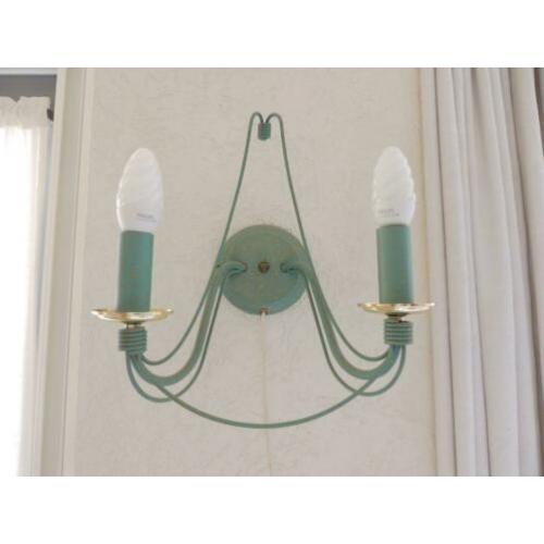 retro wandlampje