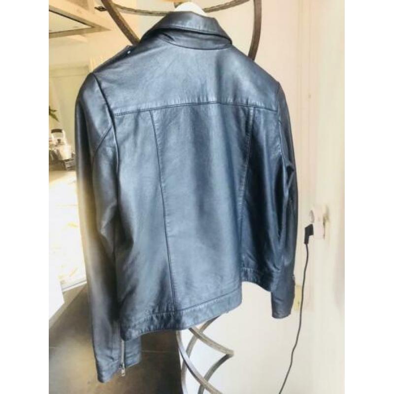 Leren jasje Selected Femme, maat 40