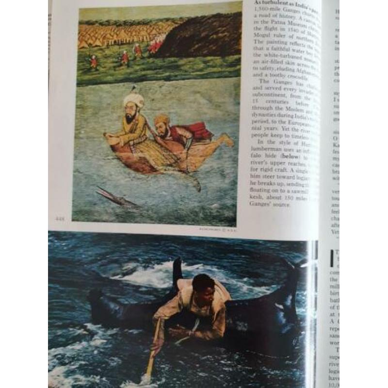 National Geographic okt 1971 Ganges, Hong Kong