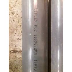 10 meter pvc 160 mm afvoerbuis rioolbuis
