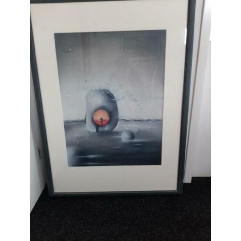 uniek schilderij. speciaal voor ons geschilderd