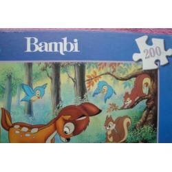 RAVENSBURGER DISNEY BAMBI KINDERPUZZLE 200Gr.St. 2.50euro