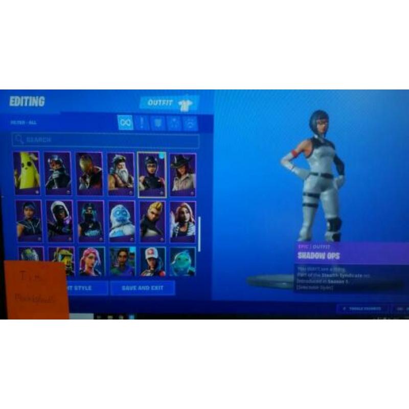 Fortnite Account (PC,PS4,XBOX&SWITCH)