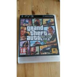 Playstation 3 game GTA 5 een uitgestrekte stad