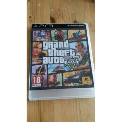 Playstation 3 game GTA 5 een uitgestrekte stad