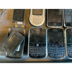 Mobiele telefoons opladers Nokia apple Samsung BlackBerry
