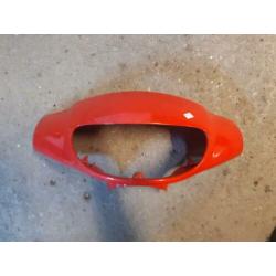 Rode stuurkap Baotian Speedy (koplamp kap stuur kap)