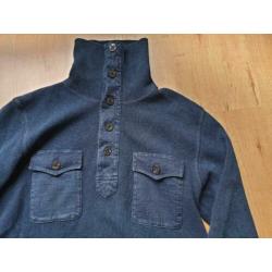 RRL Double Ralph Lauren trui maat M Indigoblauw
