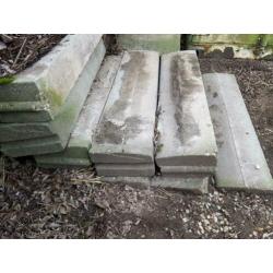 Beton banden 9 stuks zware uitvoering