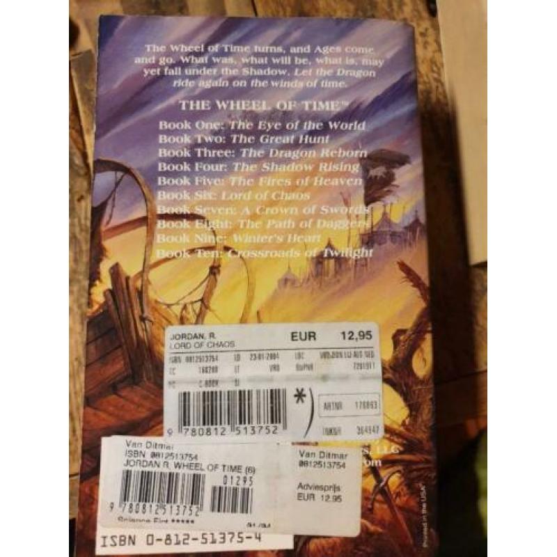 Lord of Chaos van Robert Jordan