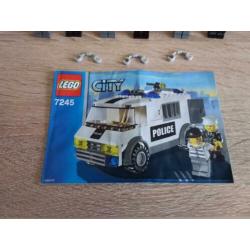 (045) LEGO City Politiebusjes 3 stuks - 7245