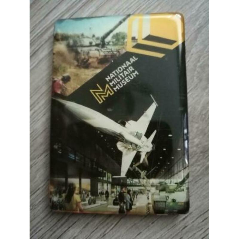 Nationaal militair museum (koelkast) magneten collector item